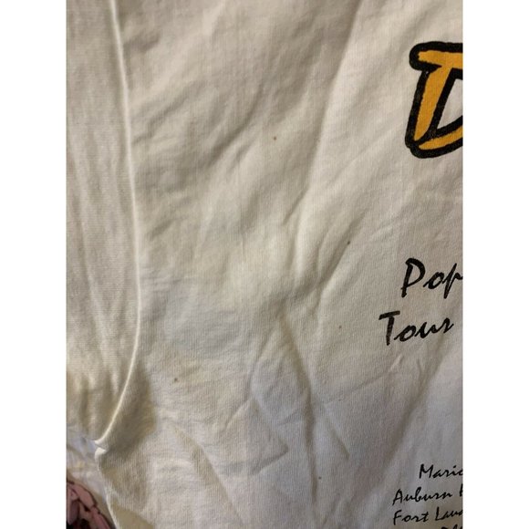 2002 Vintage Korn‎ Concert T Shirt Sz XL POP SUX TOUR! - DISTURBED White … - Picture 6 of 9